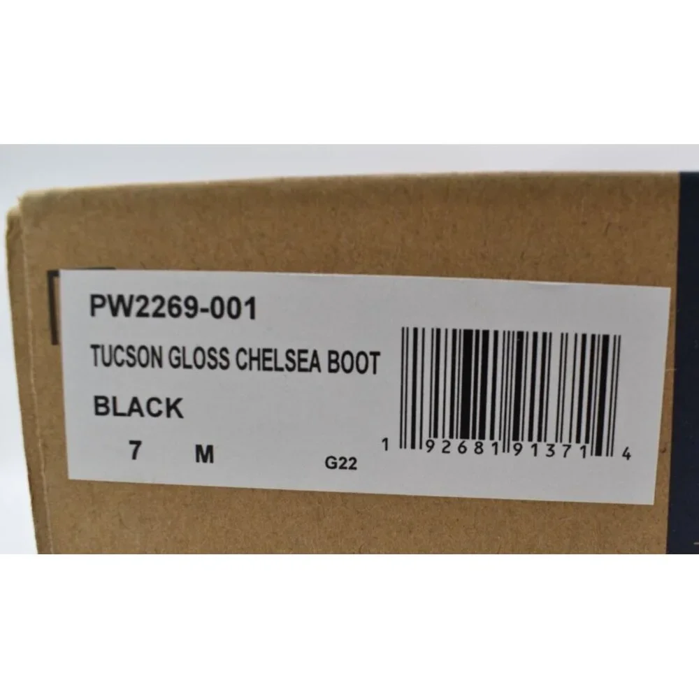 Pendleton Tucson Rain Boots Women Size 7 Black New Waterproof Chelsea Ankle Boot